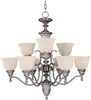 Mid. Chandeliers-Glass Up - 45640 - Light Center (The)