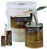 3M Scotch-Weld 8010 Amber Accelerator (Part A) Methacrylate Adhesive - 1 gal Pail - 49115 - 021200-49115 - R. S. Hughes Company, Inc.
