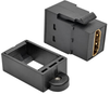 HDMI All-in-One Keystone/Panel Mount Coupler (F/F), Black -- P164-000-KP-BK - Image