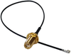 Coaxial Cable, 200Mm, Black; Connector To Connector Multicomp Pro - 04R7707 - Newark, An Avnet Company