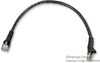 Cat 5E Cable Assembly, Rj45, 1Ft, Black; Lan Category Multicomp Pro - 21M5869 - Newark, An Avnet Company