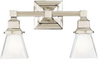 872-SN Bathroom Fixtures-Two Lights - 342342 - Capital Lighting, Inc.