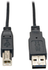 Universal Reversible USB 2.0 Super Slim Cable (Reversible A to B M/M), 6-ft. -- UR022-006-SLIM - Image