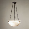 Horton Alabaster Bowl Lgt - CL84/I - Vaughan Designs, Inc.