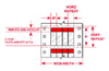 DATAB Dot Matrix Printable Labels - DAT-40-292-RD - Brady Corporation