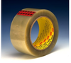 3M Scotch 351 Clear Standard Box Sealing Tape - 72 mm Width x 50 m Length - 3.4 mil Thick - 72319 -- 021200-72319 - Image