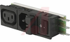 felcom module with inle, fuseholder andon/off switch - 70080663 - Allied Electronics, Inc.