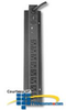 Chatsworth Products Silver Frame Power Strip -- 12821 - Image