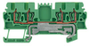 Modular PE Terminal Blocks - ZPE 1.5/4AN - Weidmuller