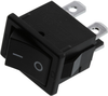Rocker Switch, Dpst, 9A, 125Vac, Black; Switch Operation E-Switch - 15N9000 - Newark, An Avnet Company