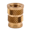 E-Z Sonic™ Threaded Insert for Plastic - Straight - Flanged - 5/16-18 -- FL-518-HI - Image