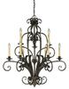 25529-BBZ Mid. Chandeliers-Candle - 408295 - Capital Lighting, Inc.