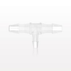 T Reducer Connector, Barbed, Natural - 61438 - Qosina Corp.