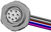 Sensor Cord, 8P M12 Rcpt-Free End, 6; Connector Type A Norcomp - 17AH5259 - Newark, An Avnet Company