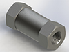 Check Valves, Disk Type - NPT Connection; NPT Adapter, NPT Coupling - Y2C-0-SS-SS - O'Keefe Controls Co.
