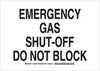 Chemical & Hazardous Material Sign - 125640 - Brady Corporation