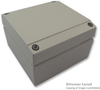 Industrial Enclosure, Aluminium, Grey; Enclosure Type Rose - 15J6539 - Newark, An Avnet Company