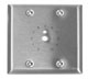 Wall Plate-Stainless Steel, 2-gang, Dial Scale - ANP-2 - Visual Sound, Inc.