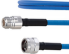 Plenum Low PIM N Male to N Female Cable SPP-250-LLPL Coax in 48 Inch Using Times Microwave Parts and RoHS - FMCA1870-48 - Fairview Microwave Inc.