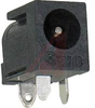 Connector; Miniature Power Jack; 0.57 in.; 0.08; Through-Hole - 70214249 - Allied Electronics, Inc.
