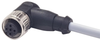 Sensor Cable, 4P, M12 Receptacle-Free End, 5M; Connector Type A Harting - 94X0136 - Newark, An Avnet Company