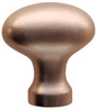 Solid Brass Egg 1-1/4 Inch Cabinet Knob, Sati.. - 817118 - HardwareSource, Inc.