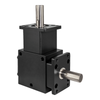 Right Angle Gearboxes - Spiral Bevel Right Angle Gearboxes, 1:1 or 2:1 Ratio