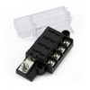 Blue Sea Systems 5045 ST Blade Compact Fuse Block, 4 circuits -- 78140 - Image