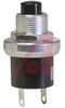 Switch, Pushbutton, SPST, N.C., Black Button, UL - 70216788 - Allied Electronics, Inc.