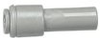 Push-to-connect reducer adapters, polypropylene, 3/8