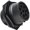 Circular Connector, Rcpt, 8Pos, Jam Nut; Product Range Amphenol Sine/tuchel - 73AC8575 - Newark, An Avnet Company