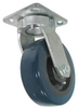 Swivel Caster - Polyurethane on Polyolefin Wheel - Model G15 - G15UP5x2-S - Caster City, Inc.
