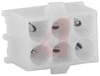 Connector, Soft Shell; Universal MATE-N-LOK; 6; Nylon; Natural; 19 A; 600 VAC - 70083546 - Allied Electronics, Inc.