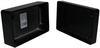 Enclosure, Wall, Aluminium, Black; Enclosure Type Bud Industries - 72Y0560 - Newark, An Avnet Company