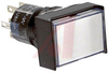 Switch, Pushbutton, Miniature, LED Illuminated OILTIGHT ENCLOSURE, WHITE - 70173282 - Allied Electronics, Inc.