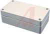 Enclosure;NEMA;ABS Plastic;UL94 HB;Watertight;Flat Lid;Lt Gray;2.6x2.6x1.6in - 70163893 - Allied Electronics, Inc.