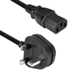 Power Cord, Bs1363A-Iec C13, 2.5M, 10A; Connector Type A Qualtek Electronics - 17B6724 - Newark, An Avnet Company