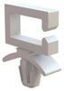 Cable Clamp, Nylon 6.6, Natural, 10.2Mm; Cable Clamp / Clip Type Essentra Components - 86AH1252 - Newark, An Avnet Company