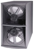 High Output, Extended Response, Dual 18 Inch Subwoofer, Black Finish - ASB6128V - Visual Sound, Inc.