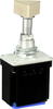 TL Series Toggle Switch, 2 pole, 3 position, IWTS (14-16 Gage) terminal, Locking Lever -- 102TL144-70E