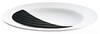 Incandescent/Fluorescent/HID Recessed Trim - TW61BF - Hubbell Lighting, Inc.