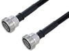 Fire Rated 7/16 DIN Female to 7/16 DIN Female Low PIM Cable 100 cm Length Using SPF-375 Coax Using Times Microwave Parts - PE3C6510-100CM - Pasternack