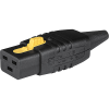 IEC Connector C19, Rewireable, Straight -- 4799