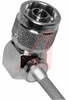 connector,rf coaxial,n right-angle solder plug,for 0.141 semi-rigid cable,50 ohm - 70031992 - Allied Electronics, Inc.