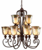Large Chandeliers-Glass Shade - 283261 - Light Center (The)