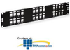 ICC Flush Mount Blank Patch Panel 24-Port 2RMS - IC107BP024 - TelephoneStuff.com