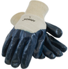PIP Armortuff 56-3151 Blue Large Nitrile Supported Chemical-Resistant Gloves - Smooth Finish - 616314-06074 - 616314-06074 - R. S. Hughes Company, Inc.