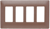 Decorative Finish Screwless Wall Plate, Brushed Copper -- SWP264BC - Image