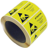 Label, Esd Caution, Yel, 38X76Mm, Pk1000; Label Type Multicomp - 82T5250 - Newark, An Avnet Company