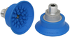 Flat suction cup (round) for very dynamic handling of smooth and oily workpieces SAF 50 NBR-45 M14x1.5-AG - 10.01.01.11445 - Schmalz Inc.